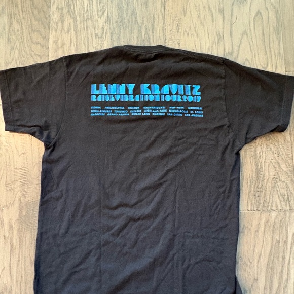 Lenny Kravitz 2019 Raise Vibration Tour Concert Graphic T-Shirt - Picture 4 of 5